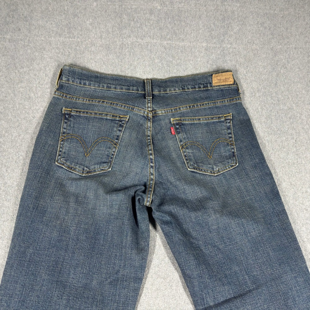 Levi's 505 Jeans Women's 8 32x32 Blue Low Rise Straight Leg Vintage Y2k